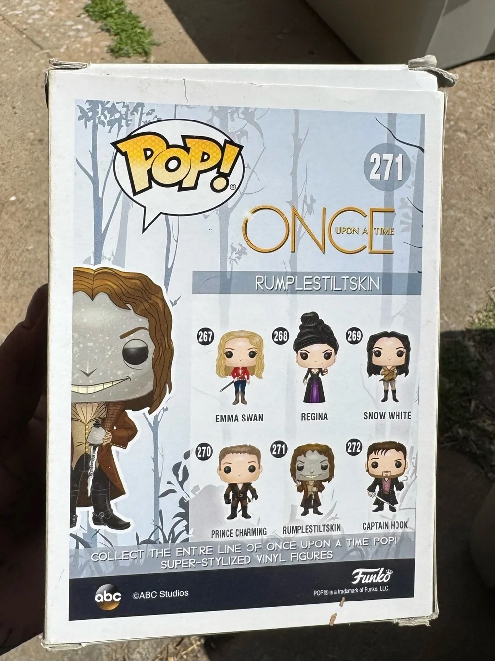Funko Pop! Television Once Upon a Time Rumplestiltskin (Gold) #271 vinyl figure